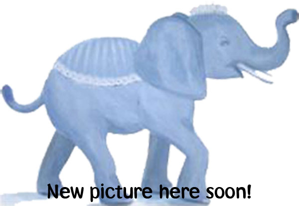 Fødselsdag, Elefant - lyseblå Fødselsdag, Elefant - lyseblå