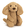 Jellycat tøjdyr - Hund - 31 cm - Bashful Toffee Puppy. Sjovt legetøj og sød dåbsgave