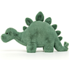 Jellycat tøjdyr - 16 cm - Fossilly Stegosaurus. Sjovt legetøj og sød dåbsgave