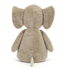 Jellycat tøjdyr - elefant - 26 cm - Quaxy Elephant. Sjovt legetøj og fin dåbsgave