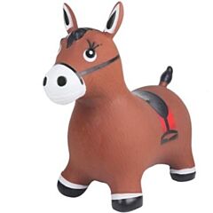 Hoppedyr - hest, brun - Magni - legetøj
