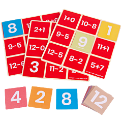 Spil - matematik bingo - Bigjigs, pædagogisk spil