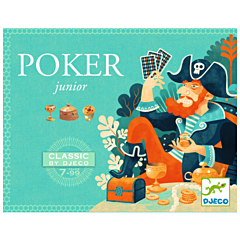 Djeco - Spil til børn - Poker Junior. Familiespil
