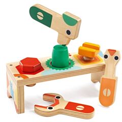 Legetøj med værktøj - Bricolou - Djeco