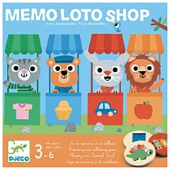 Memory - Memo loto shop - Djeco