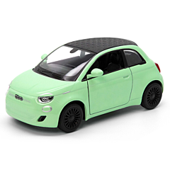 Bil i metal - Fiat 500 - Pastel grøn. Legetøjsbiler