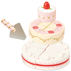 Legemad - bryllupskage i tre lag - Honeybake - Le Toy Van