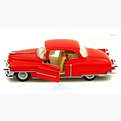 Bil i metal - Cadillac series 62 (1953), rød