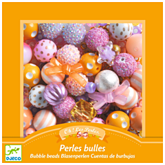 Djeco perler - Bubble Beads, Gold. Sjov kreativ leg