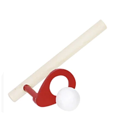 Puste-bold rød - Klassiskt spil - Goki. Legetøj
