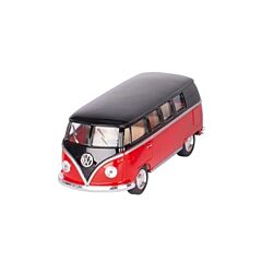 Bil i metal - Volkswagen Classical Bus (1962), rød