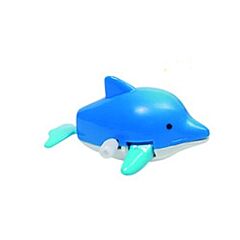 Badelegetøj - svømmende delfin
