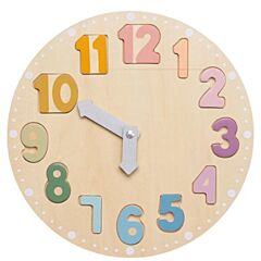 Jabadabado - Puslespil - Lær klokken. Sjovt pædagogisk legetøj