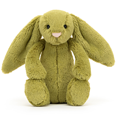 Jellycat tøjdyr - Kanin 31 cm - Bashful Moss Bunny Original. Dåbsgave