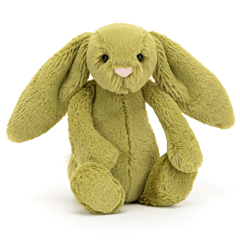 Jellycat tøjdyr - Kanin 18 cm - Bashful Moss Bunny Little. Dåbsgave
