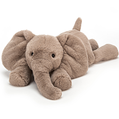 Jellycat tøjdyr - Elefant 24 cm - Smudge Elephant. Dåbsgave