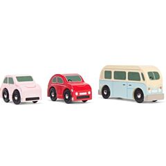 Træbiler - 3 biler - retro - Le Toy Van 