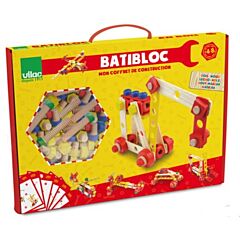 Byggesæt i træ - Mekano 106 dele - Vilac