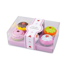 Legemad - cupcakes i træ - New Classic Toys