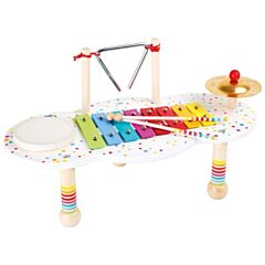 Instrumentbord - glade farver - musiklegetøj