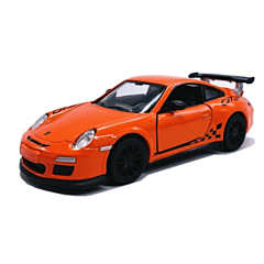 Bil i metal - PORSCHE 911 GT3, orange. Legetøj