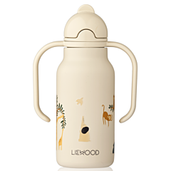 Liewood flaske - Kimmie water bottle - All together Sandy - 250 ml 