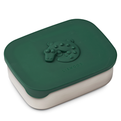 Liewood madkasse - Arthu lunchbox - Crocodile Garden green