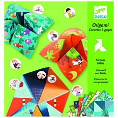 Origami - folde papir - grøn - Djeco