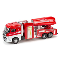 Legetøjsbil - Brandbil med lyd og lys, turbo jet vandkanon - Magni. Sjovt legetøj