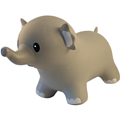 Hoppedyr - Elefant, grå - Magni. Legetøj, dåbsgave