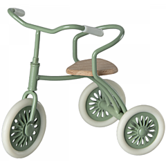 Maileg trehjulet cykel til storebror/søster mus - Abri à tricycle, Grøn. Legetøj