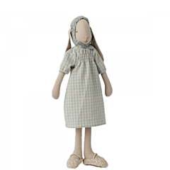 Maileg Kanin - medium, size 3 -  kjole og tilbehør - Bunny med lange ører - legetøj