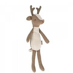Maileg tøjdyr - hjort 19 cm - Deer, Big brother - legetøj