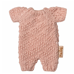 Maileg - Strikket dragt rosa - Kanin size micro. Spielzeug