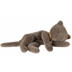 Maileg tøjdyr - Sovende killing, medium grå - 37 cm. Legetøj, dåbsgsave