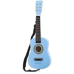 Guitar i træ - blå - New Classic Toys 