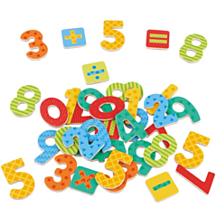 Magnetiske tal i træ - New Classic Toys. Legetøj