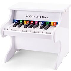 Klaver - hvidt - New Classic Toys - legetøj