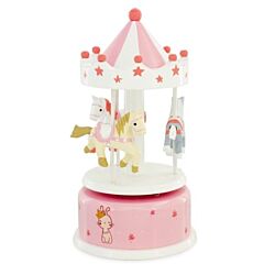 Spilledåse med heste - karrusel