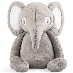Sebra tøjdyr - Elefanten Finley - 38 cm. Sødt legetøj og en endnu mere sød dåbsgave